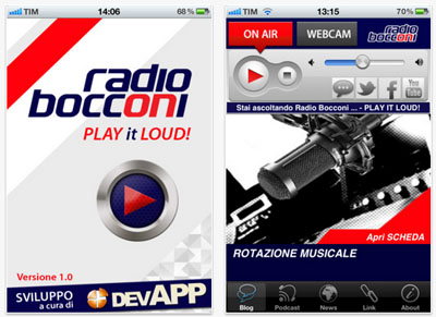 Radio Bocconi: l’app per iOS che porta su iPhone l’omonima radio!