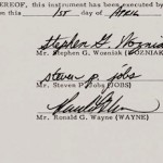 Il contratto di fondazione della Apple sarà messo all’asta per un valore che supera i 100.000$