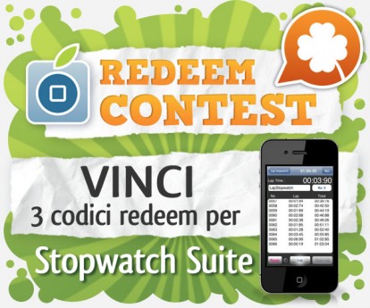 CONTEST: vinci 3 codici redeem per Stopwatch Suite [VINCITORI]