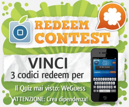 CONTEST: vinci 3 codici redeem per WeGuess [VINCITORI]