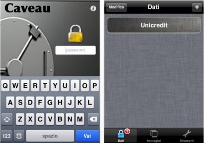 Caveau, una nuova app per mettere al sicuro i tuoi dati