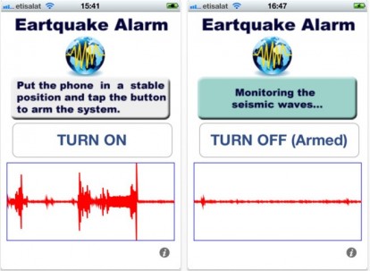 Earthquake Alarm, un avviso in caso di terremoto