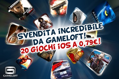 Gameloft: 20 titoli per iPhone ed iPod touch scontati a 0,79€!