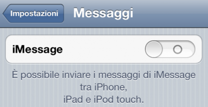iMessage iOS 5