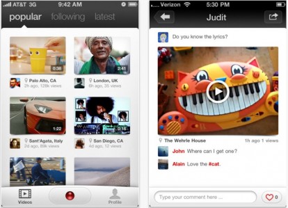 Klip, il twitter dei video sul tuo iPhone
