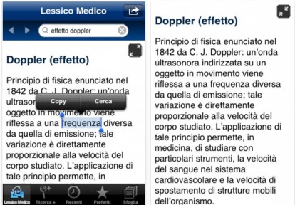 Un’app per capire il lessico medico su iPhone