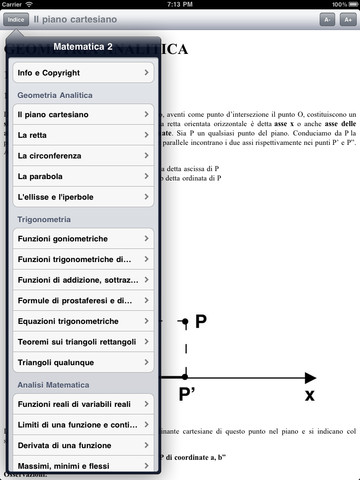 Corso di Matematica 2 disponibile su App Store