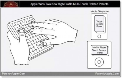 Nuovi brevetti Apple per il multitouch