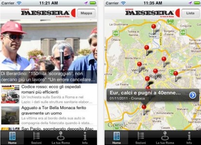 Paese Sera  – La voce di Roma disponibile su App Store