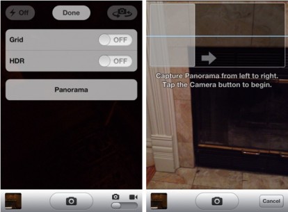 Hacker attivano la funzione nascosta per scattare foto panoramiche con iPhone iOS 5