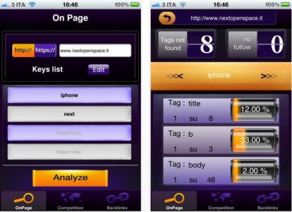 PowerOfSEO: l’app definitiva per analizzare i parametri SEO di un sito