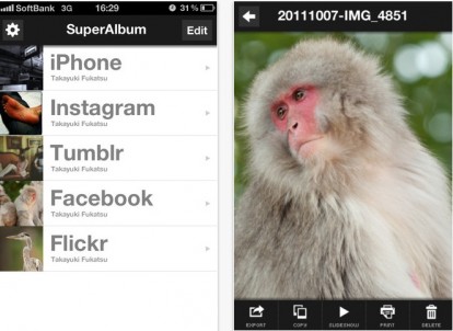 SuperAlbum, l’app per condividere le tue foto sui principali social network