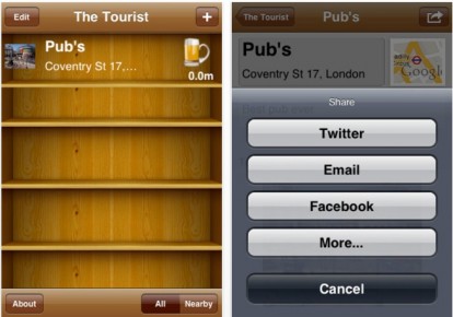 The Tourist, l’app per chi ama viaggiare