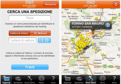 TNT Italia, l’app ufficiale arriva su iPhone