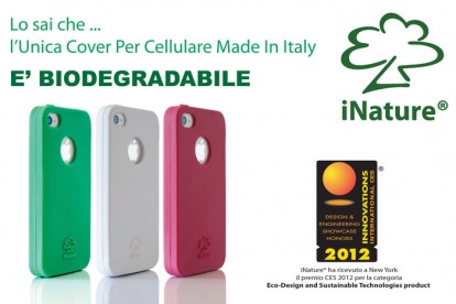 iNature – premiata a New York la cover biodegradabile per iPhone tutta Made in Italy