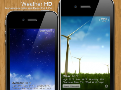 Weather HD: nuovo aggiornamento alla versione 1.6.2