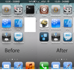 No Icon Shadows, via l’effetto ombra dalle icone della Home – Cydia