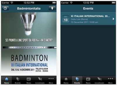 Badmintonitalia: per vedere i maggiori eventi in live streaming!