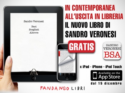 L’ultimo libro di Sandro Veronesi è disponibile integralmente, e gratuitamente, su App Store!
