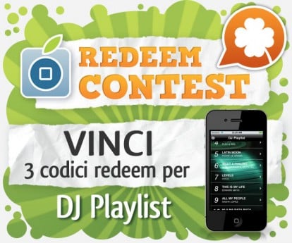 CONTEST: vinci 3 codici redeem per DJ Playlist [VINCITORI]