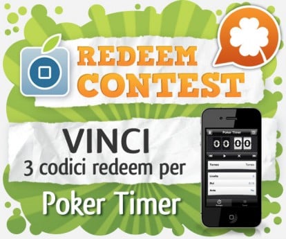 CONTEST: vinci 3 codici redeem per Poker Timer [VINCITORI]