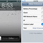 Slider Enhancer, un tweak che aggiunge nuove impostazioni per lo “Slide To Unlock” – Cydia