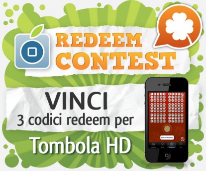 CONTEST: vinci 3 codici redeem per Tombola HD [VINCITORI]