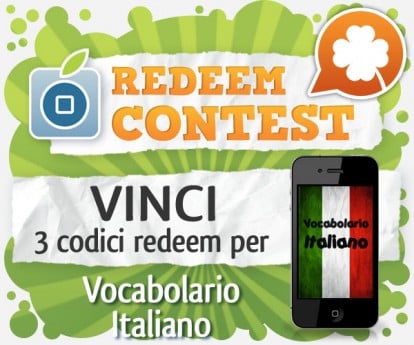 CONTEST: vinci 3 codici redeem per Vocabolario Italiano [VINCITORI]