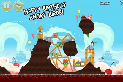 Angry Birds: per festeggiare il compleanno vengono sbloccati tutti i livelli