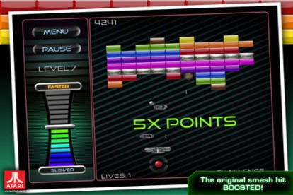 “Breakout: Boost”, un altro classico da Atari arriva su App Store