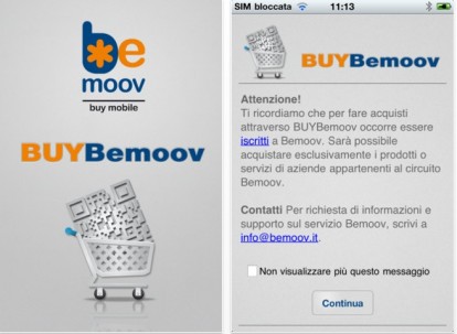 Movicom lancia BuyBemoov per acquisti via QR Code tramite iPhone