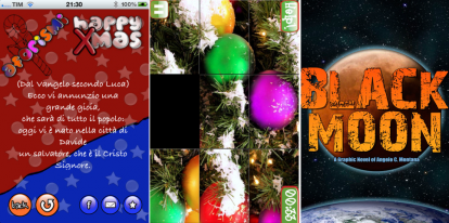 iPhoneItalia Quick Review: HappyXmas, Christmas Puzzle e Black Moon