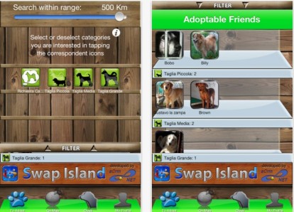 Pet Island, l’app geolocalizzata per l’adozione dei cani e dei gatti