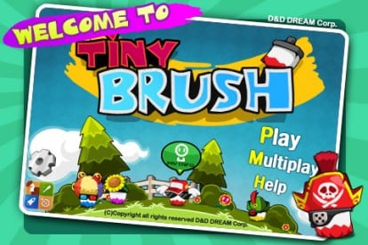 TinyBrush, pennelli contro pennelli contro divertimento