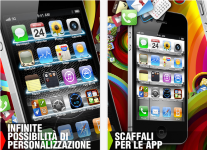 Trucca il tuo Schermo, applicazione per personalizzare i tuoi iDevice
