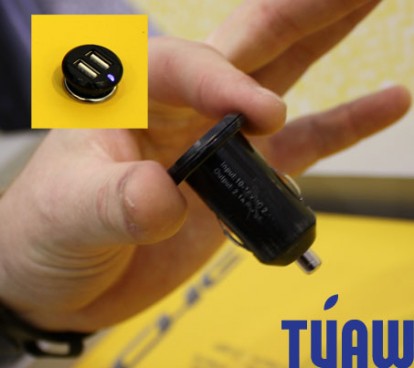 Una cover, un microfono bluetooth e un caricatore per auto sono i prodotti presentati da Scosche al CES 2012