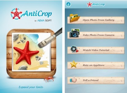 AntiCrop: la prima applicazione fotografica anti-cropping per iPhone