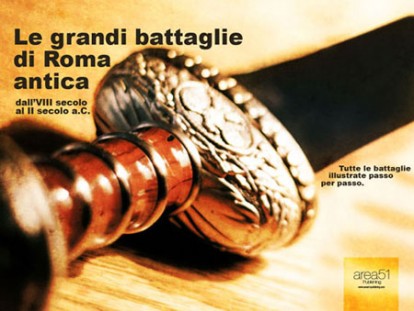 Le Grandi Battaglie di Roma Antica vol. 1, un volume storico su iPhone