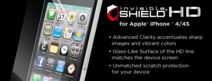 Proteggete lo schermo dell’ìPhone con il nuovo Zagg Invisible Shield HD