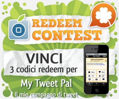 CONTEST: vinci 3 codici redeem per My Tweet Pal [VINCITORI]