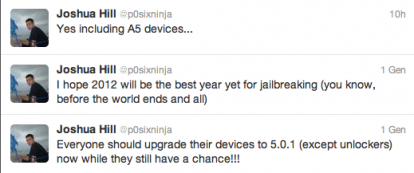 P0sixninja invita anche gli utenti iPhone 4S ad aggiornare il proprio dispositivo: il jailbreak sembra vicino!