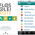Flos Olei 2012 World, i migliori extravergine sul tuo iPhone