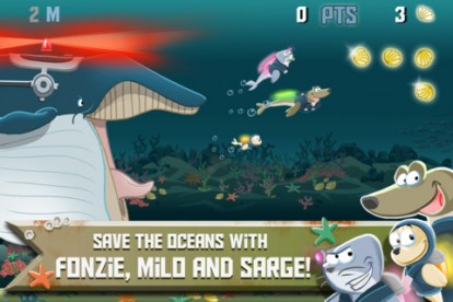Seal Force: un line draw game acquatico