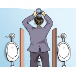 Il bagno è il luogo dove si utilizza maggiormente il telefono…