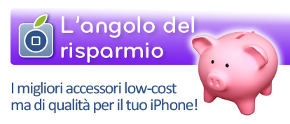 Angolo del risparmio: stand da auto per iPhone 4/4S con caricabatterie al prezzo di 16€