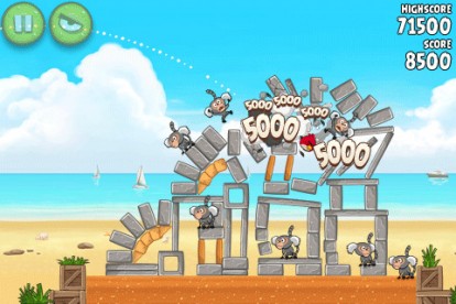 Angry Birds Rio si aggiorna introducendo 15 nuovi livelli