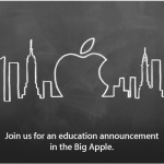 Apple ufficializza l’evento di gennaio dedicato al settore educational