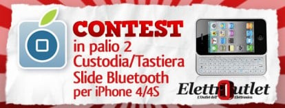 CONTEST Elettroutlet.it: in palio 2 Custodia/Tastiera Slide Bluetooth per iPhone 4/4S [VINCITORI]