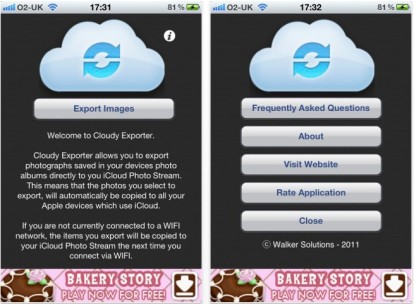 Cloudy Exporter, l’app gratuita per esportare tutte le foto dall’iPhone a iCloud!
