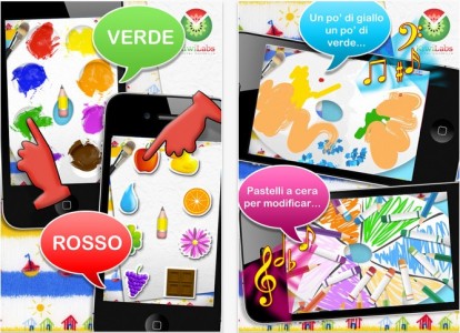 I Colori Parlanti, un app per imparare e riconoscere i colori